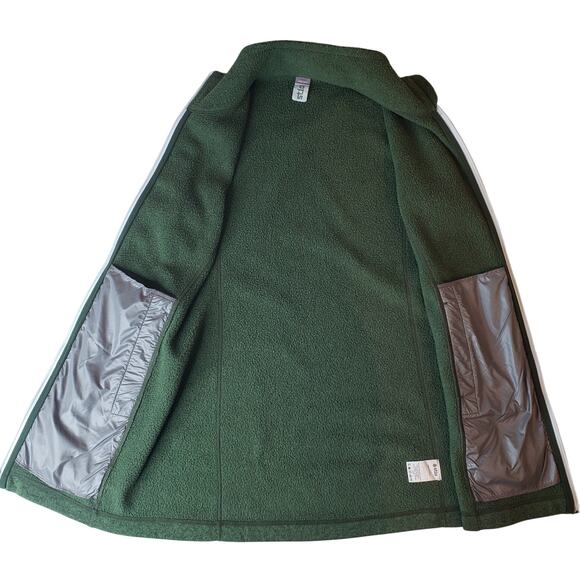 STIO Sweetwater Fleece Jacket Full Zip Heather Green Women's Size Small - Picture 7 of 16